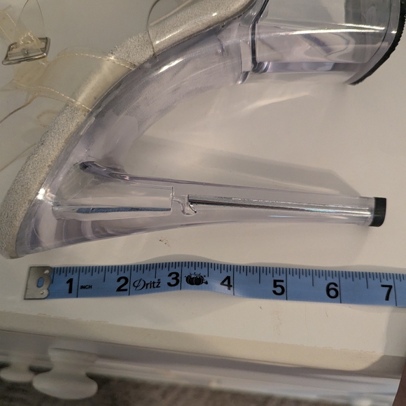 Pleaser Clear Platform Heels - Picture 7 of 8